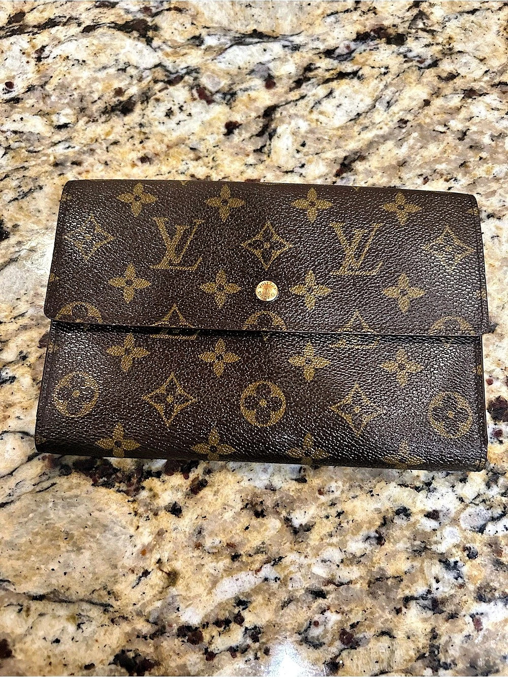 Louis Vuitton Porte-Trésor International Wallet Brown